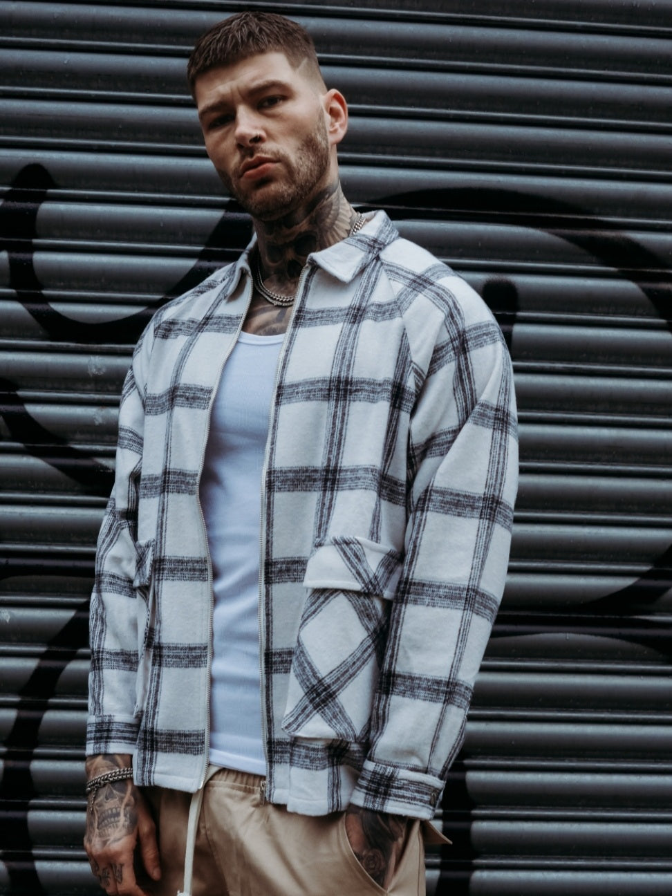 Nomad Checked Shacket