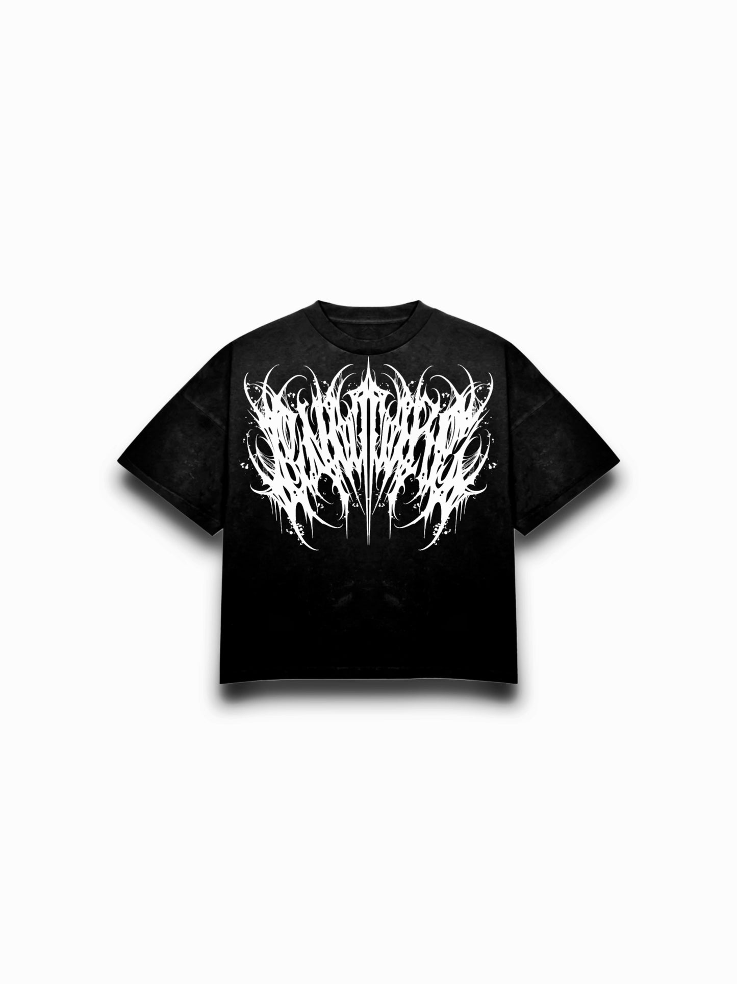 Black Oversize CULTUR3 Tee