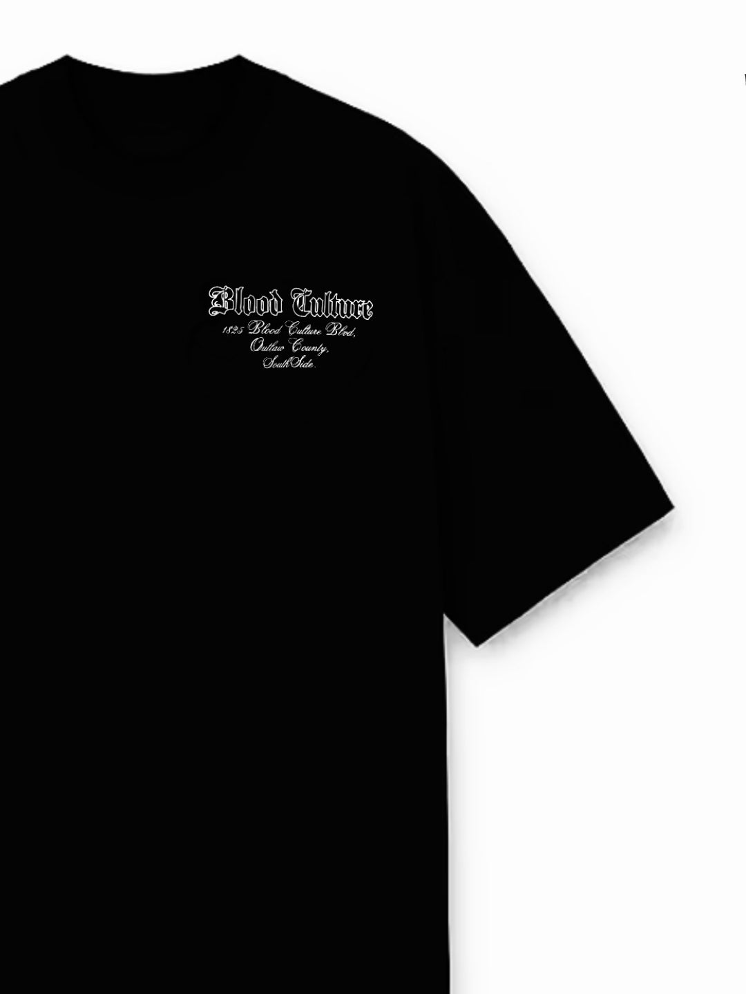 Black Oversize SouthSide Era Tee