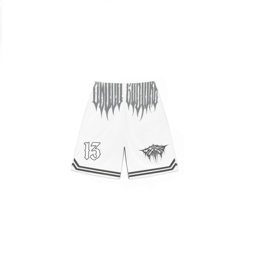 DΛMΛG13D_white shorts