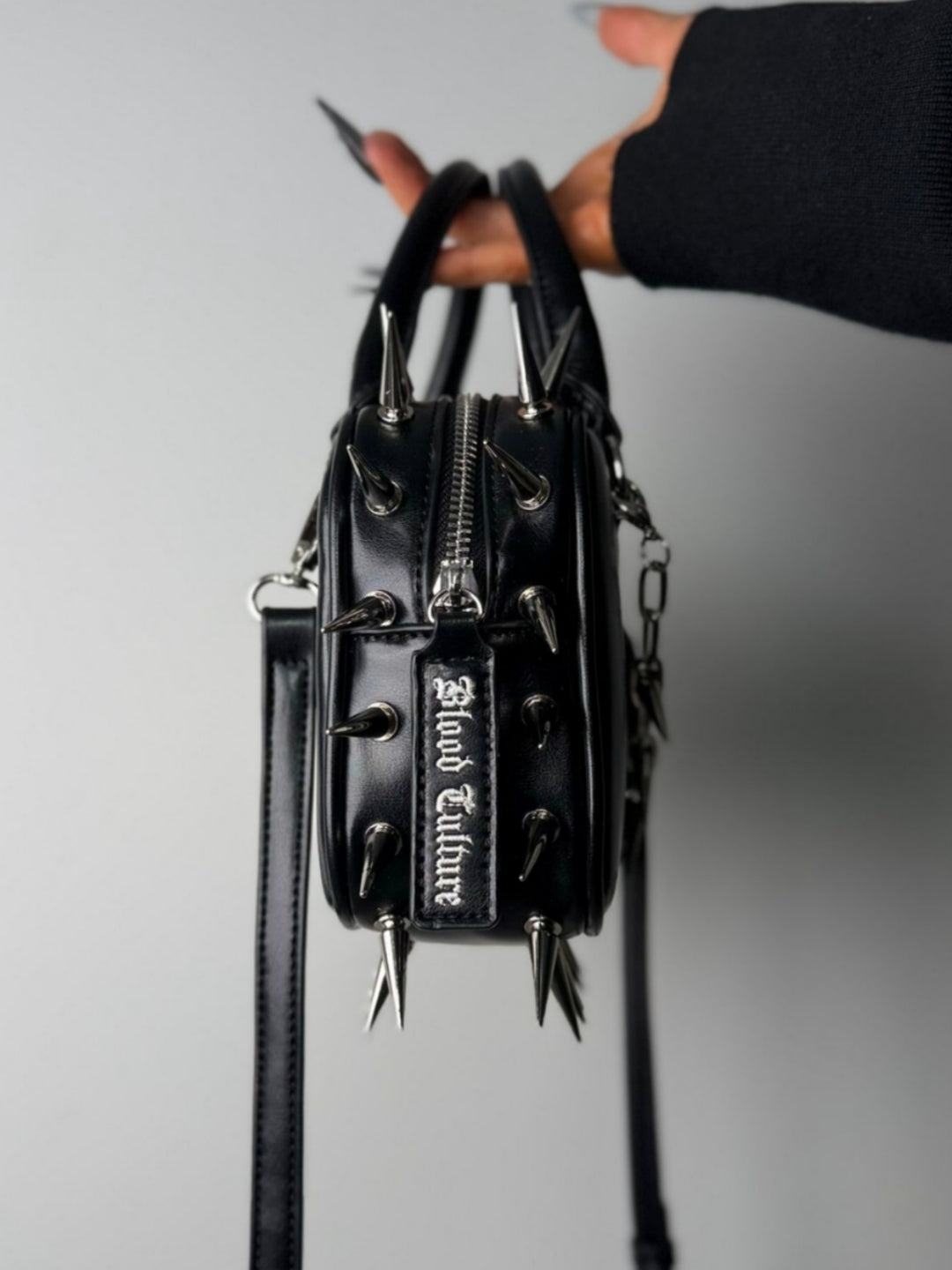 FEMME FΛTΛLE Spiked Goth Handbag