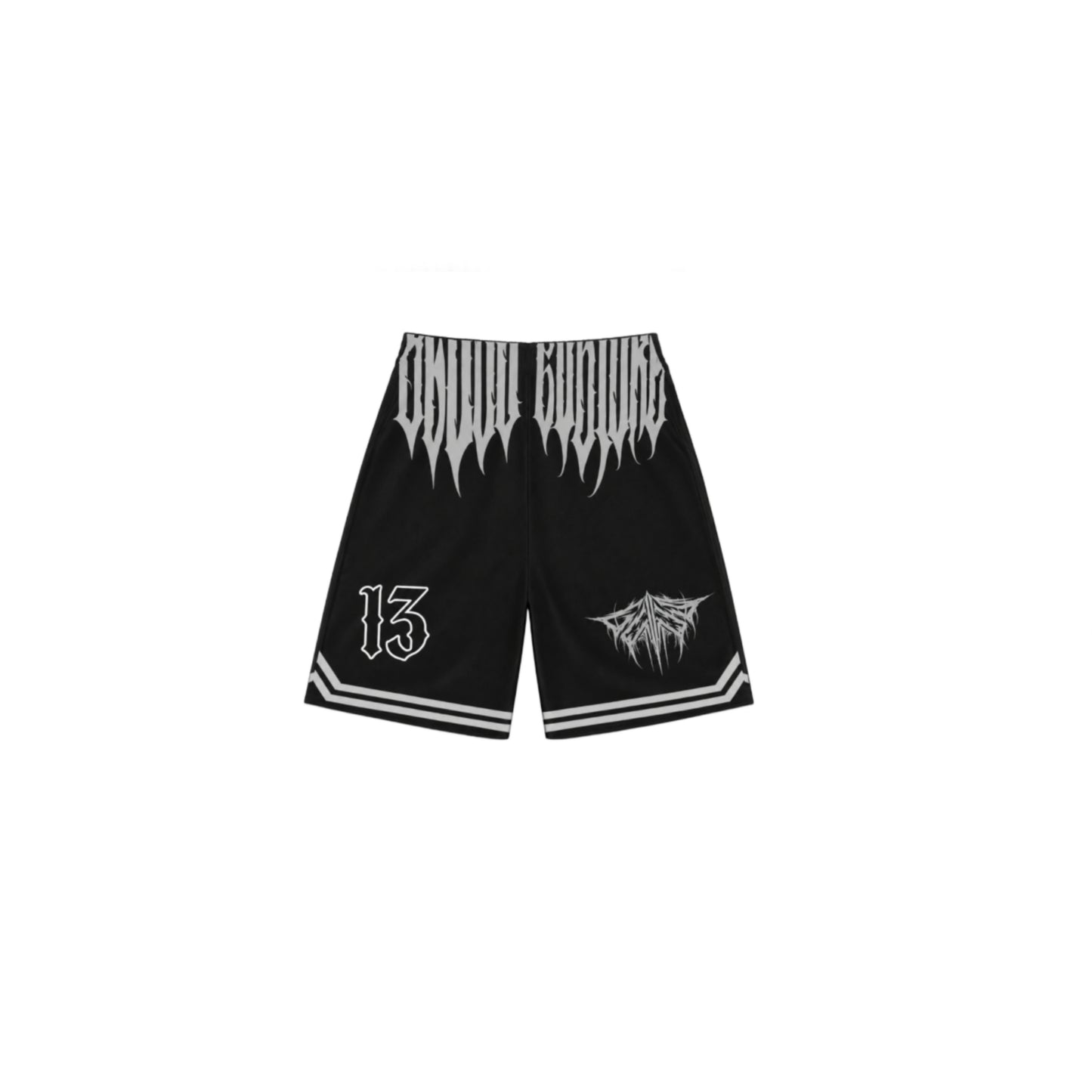 DΛMΛG13D_black shorts