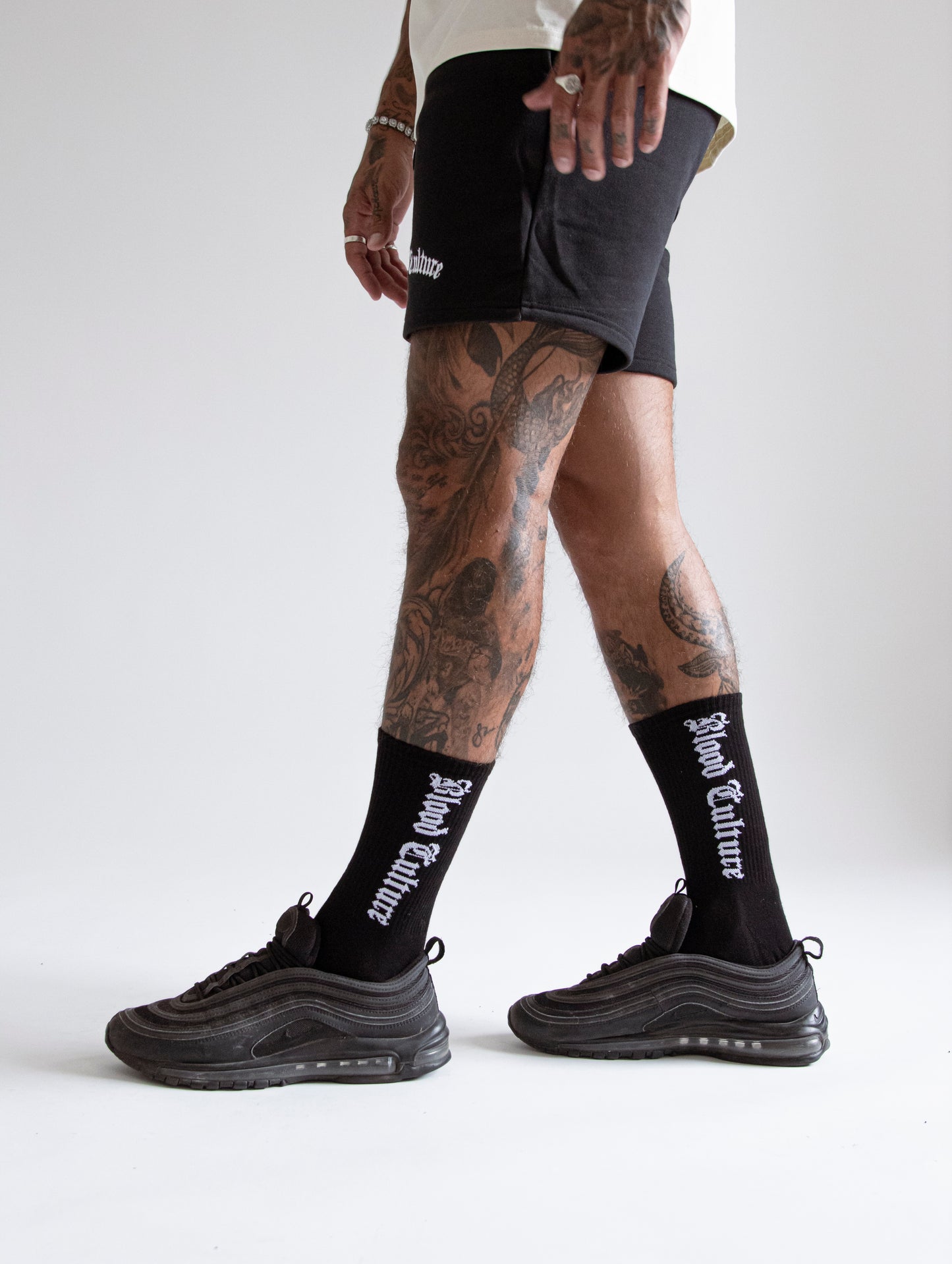 Black Signature Socks